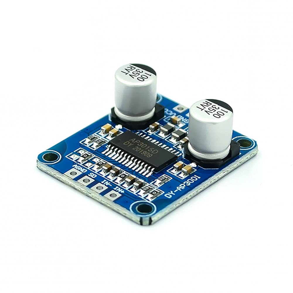 Rakstore 2pcs 10W / 20W / 30W Power Amplifier Module Class D Digital Amplifier Board 12V / 24V Supply DY-AP3001
