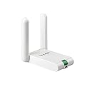 TP-Link USB WiFi Dongle 300Mbps High Gain Wireless Network Adapter for PC Desktop and Laptops. Supports Win10/8.1/8/7/XP, Linux 2.6.24-4.9.60, Mac OS
