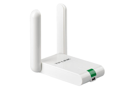 TP-Link USB WiFi Dongle 300Mbps High Gain Wireless Network Adapter for PC Desktop and Laptops. Supports Win10/8.1/8/7/XP, Linux 2.6.24-4.9.60, Mac OS