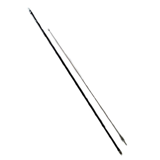 Shark Antennas S-F80 Mono Band HF 80 Meter Mobile Vertical Antenna with 3/8x24 Threads, Handles 250W Max