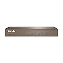 Tenda TEG1008D | 8-Port Gigabit Ethernet Switch | Desktop Network Splitter | Sturdy Metal | Unmanaged | Plug & Play | Monitor Mode | 4KV