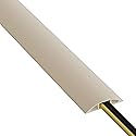 D-Line 6ft Floor Cord Cover, Cable Protector, Hide Extension Cords, Protect Cords, Prevent Cable Trips, Heavy Duty Cord Hider - Cable Cavity = 0.63"