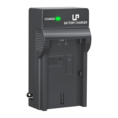 LP LP-E6 LP E6N Battery Charger, Charger Compatible with Canon EOS 90D, 80D, 70D, 60D, 60DA, 7D Mark II, 7D, 6D Mark II, 6D, 5D Mark IV, 5D Mark III