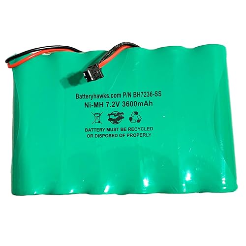 DSC IMPASSA 9057 Battery 6PH-H-4/3A3600-S-D22 7.2v 3600mAh Ni-MH Wireless Security System ADT SCW9057G-433
