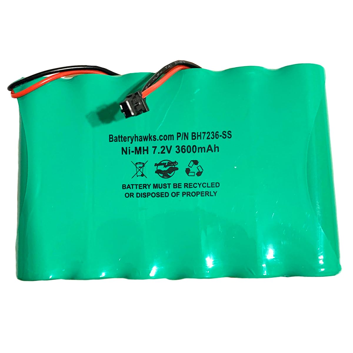 DSC IMPASSA 9057 Battery 6PH-H-4/3A3600-S-D22 7.2v 3600mAh Ni-MH Wireless Security System ADT SCW9057G-433