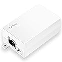 Miracles PoE10 Gigabit PoE+ Extender, 1 Port 10/100/1000 Mbps, PoE Amplifier, Repeater, Wall Mount, Daisy Chain, Corresponds to IEEE 802.3at