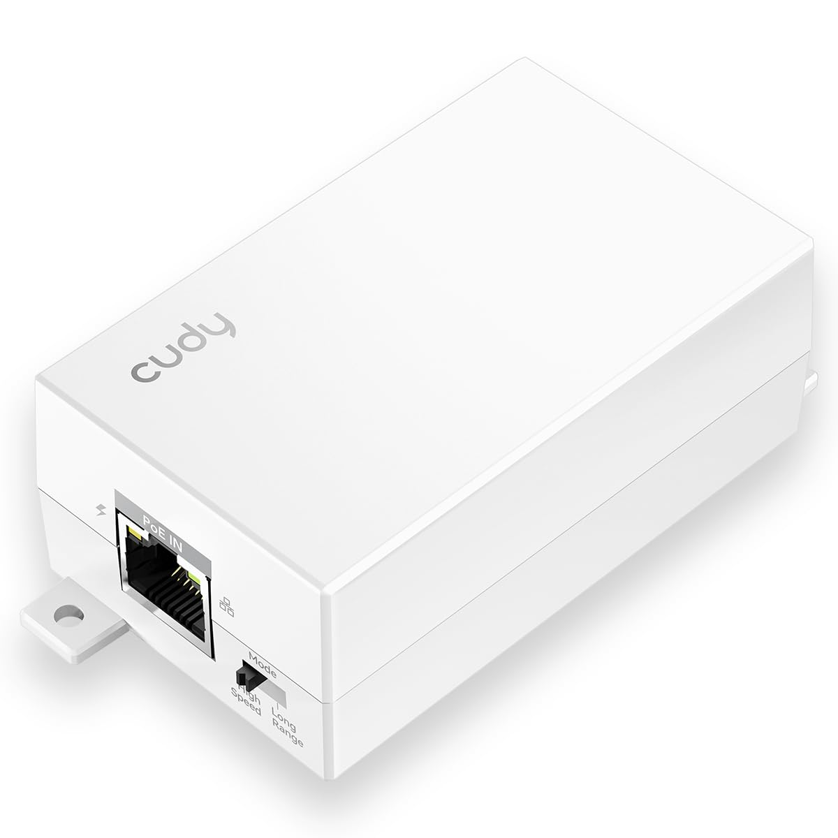 Miracles PoE10 Gigabit PoE+ Extender, 1 Port 10/100/1000 Mbps, PoE Amplifier, Repeater, Wall Mount, Daisy Chain, Corresponds to IEEE 802.3at