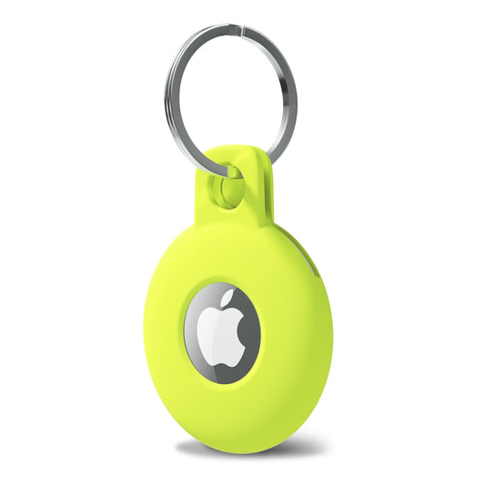 Svanove for Airtag Keychain Airtag Holder Key Ring, Siliocne Airtag Case Air Tag Cover, Cute Airtag Accessories for Kid, Luggage, Cat Dog Collar, Car