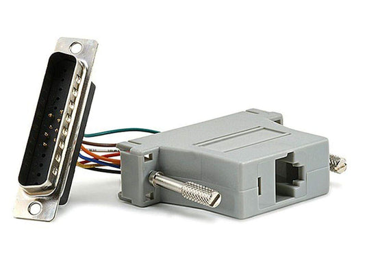 Monoprice 101158 DB25M/RJ-45 Modular Adapter (101158)