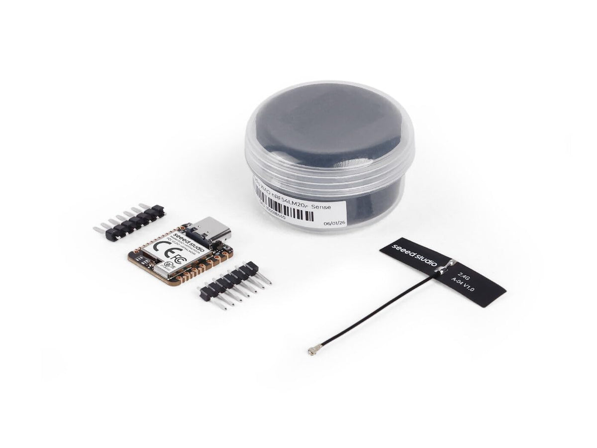 1pc XIAO nRF54LM20A Bluetooth 6.0 Development Board, 512KB RAM, 2MB NVM, Arm Cortex-M33 128 MHz, with nPM1300 PMIC
