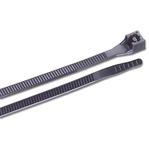 ANCOR MARINE GRADE 199249 Cable Tie, Standard, 6", Black, 100pc/bag