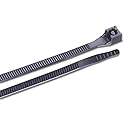 ANCOR MARINE GRADE 199249 Cable Tie, Standard, 6", Black, 100pc/bag