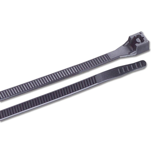 ANCOR MARINE GRADE 199249 Cable Tie, Standard, 6", Black, 100pc/bag