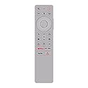 RC933 FUB1 RC933A TV Voice Remote Control for TCL TV in Living Rooms or Rooms, No Programming Needed, Replacement Remote Compatible Models 65Q10B