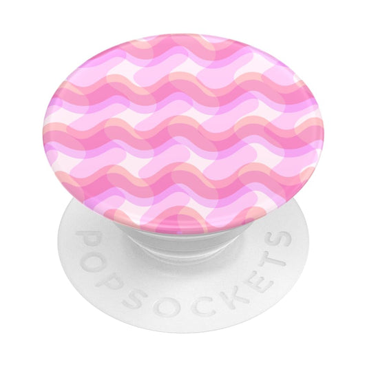 PopSockets Adhesive Phone Grip, Holder, Phone Stand, Flower - Rosy Waves