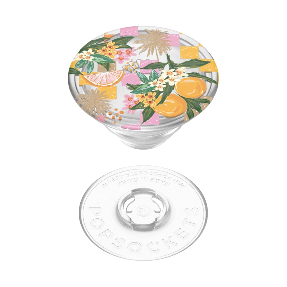 PopSockets Adhesive Phone Grip, Holder, Phone Stand, Fruit - Fruity Oil Cloth