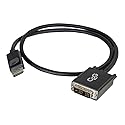 Cables To Go 54328 C2G/Cables to Go 3ft DisplayPort to DVI Adapter Cable - DVI-D Single Link - Black