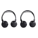 Chevy Suburban Wireless DVD Headphones For 2003-2016 Model Years - Over Ear Headphones with Passive Noise Cancellation - IR Music Headphones