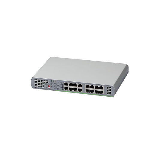 Allied Telesis AT-S910/16-10 Switch - 16 Ports - Unmanaged, Gray