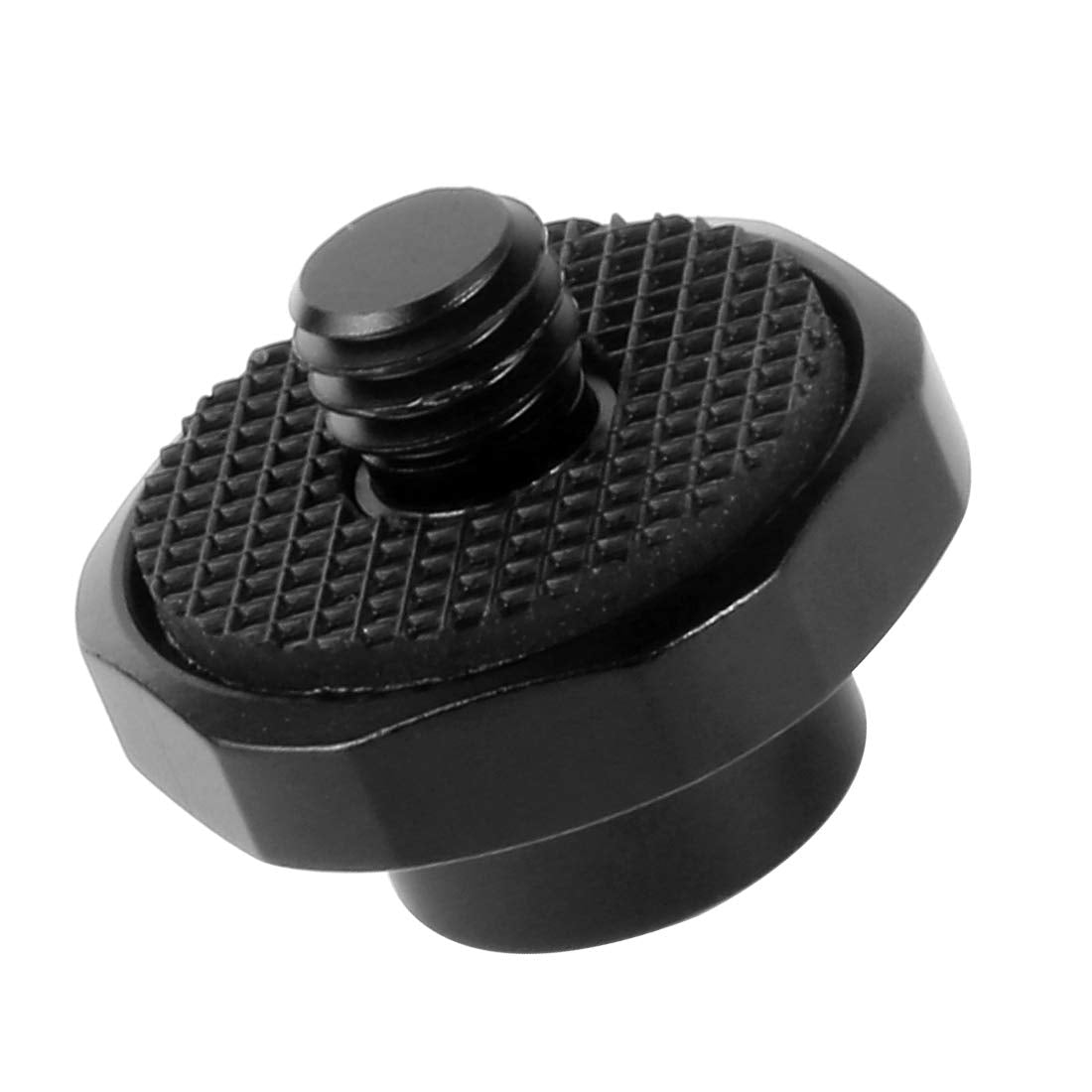 BGNing Aluminum Universal Hex 1/4" inch Female Thread to 3/8" Male Mount Screw Adapter Compatible for SLR DSLR Camera Flash Gimbal Tripod (1 4 Female