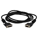 2m DVI-A Male to HD15 VGA Male Analog Video Cable (6.5ft)