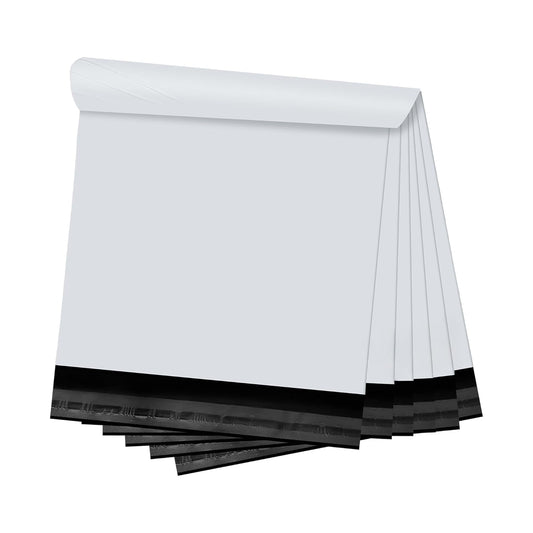 KKBESTPACK White Poly Mailers 24x24 in, Large Shipping Bags, 50 Pcs