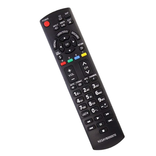 GHUST N2QAYB000570 Remote Control Replacement for Panasonic TV TC-L24C3 TC-L3232C TC-L32C3 TC-L32C3S TC-L32E3 TC-L32U3 TC-L32x30 TC-L37E3 TC-L37U3