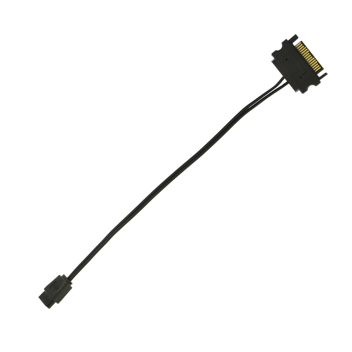 YiKaiEn SATA 15 Pin to 6 Pin Slimline Power Adapter Cable for Optical Drive, CD DVD Drive, CD-ROM Drive 6.7inch 17cm