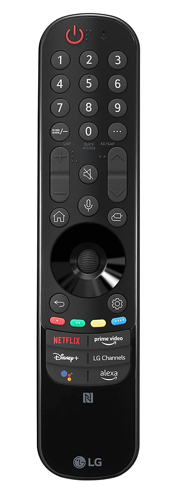 LG Magic Remote w/Magic Tap (NFC) MR22GN, 2022