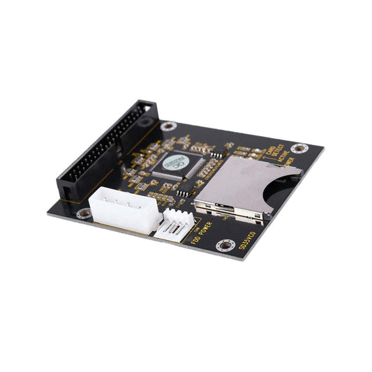 KOOBOOK 1Pcs SD SDHC Card to IDE 3.5" 40Pin Male Adapter Male IDE Hard Disk Drive Adapter