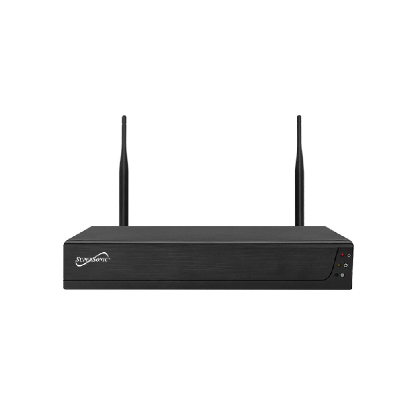 Supersonic SC-5004NVR 4CH 1080P Security Camera System WiFi, Waterproof, 2-Way Audio, Night Vision, App Remote Access, HDMI/VGA Output, 6TB HDD