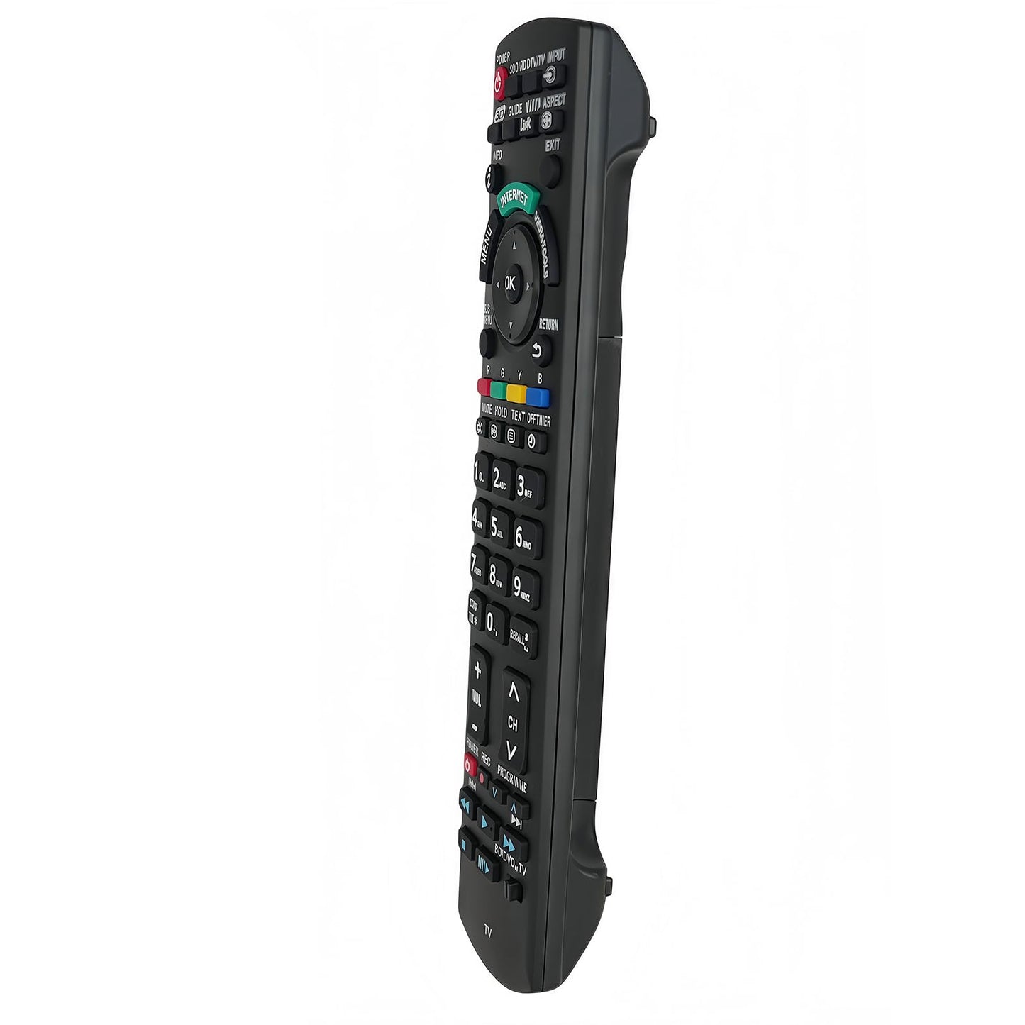 Replacement Remote Control Compatible for Panasonic TC-P50UT50 TH-C50HD18 TH-M50HD18 N2QAYB000806 TC-L47E50 TC-L55E50 Plasma LCD LED HDTV TV