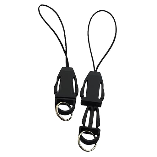 Bluemoona 50 PCS - Plastic Detachable Lanyard Wrist Strap Lariat Handy 4 Phone Key Ring Roud