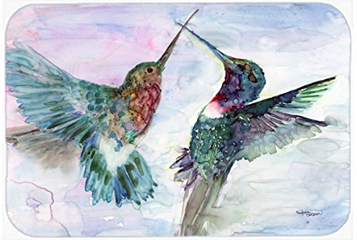 Caroline's Treasures 8968MP Hummingbird Combat Mouse Pad, Hot Pad or Trivet for Home Office Gaming Working Computers Laptop Mouse Mat,Washable Large