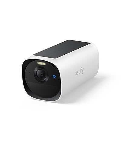 eufy Security eufyCam E40 Add-On Camera, Outdoor Wireless Solar Security Camera, 2K with Integrated Solar Panel, MaxColor Night Vision, Face