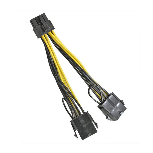 Zahara Laptop NVIDIA Graphics Card Power with Cable Replacement for 030-0571-000 Tesla K80 M60 M40 P100 P40 GPU to GPU 8 (pin) Male to Dual PCIe 8