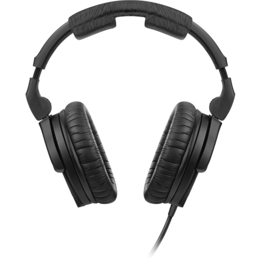 Sennheiser HD 280 Pro Circumaural Closed-Back Monitor Headphones Bundled with Full-Sized Headphone Case + Cleaning Cloth (3 Items)