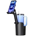 Vitog 2-in-1 Phone Holders for Your Car, Universal Cup Holder Phone Holder with 360° Rotation & Long Arm Mount, Car Phone Holder Compatible