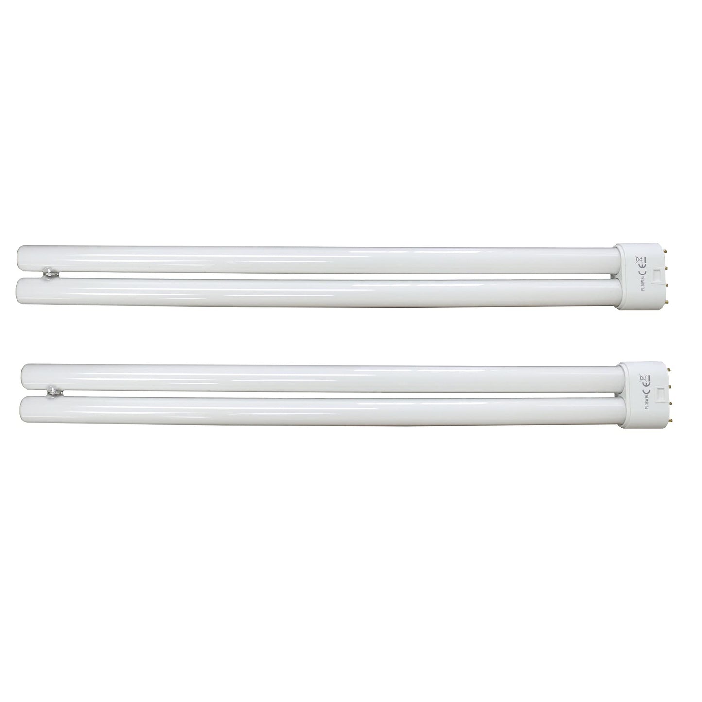 Awoco 2 Pcs Type E-FL UV Tube PL 36W BL Fluorescent UV Light Bulb for Wall Mount Sticky Fly Trap Lamp FT-1E36