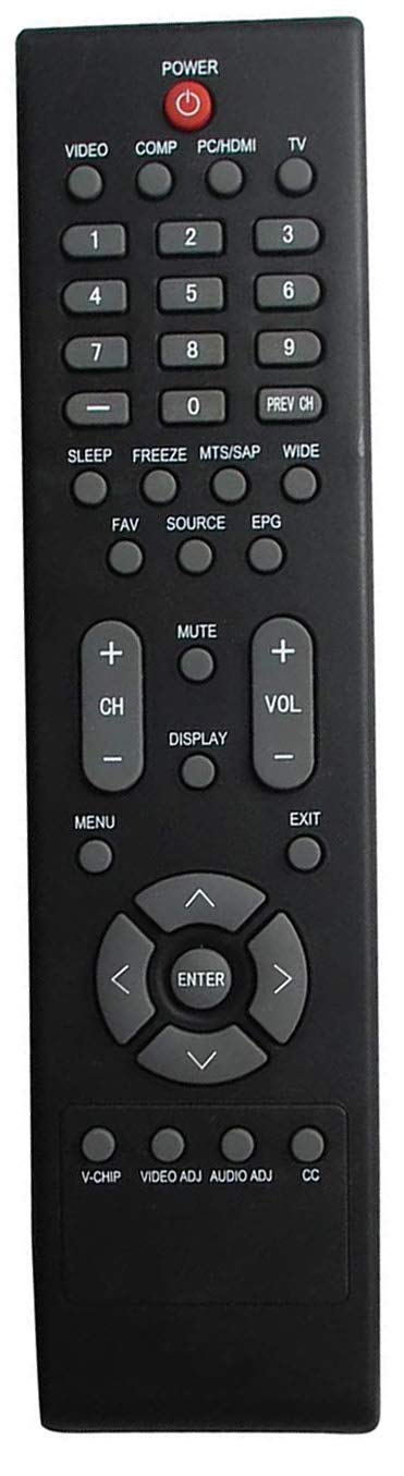 Remote Control Replacement for Westinghouse RMT-51 SK32H635S W1603 W2613 W3223 SK26H630S TX42F970Z LCD LED HDTV TV