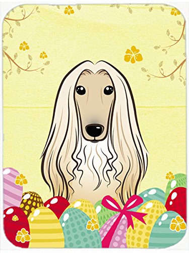 Caroline's Treasures BB1926MP Afghan Hound Easter Egg Hunt Mouse Pad, Hot Pad or Trivet for Home Office Gaming Working Computers Laptop Mouse