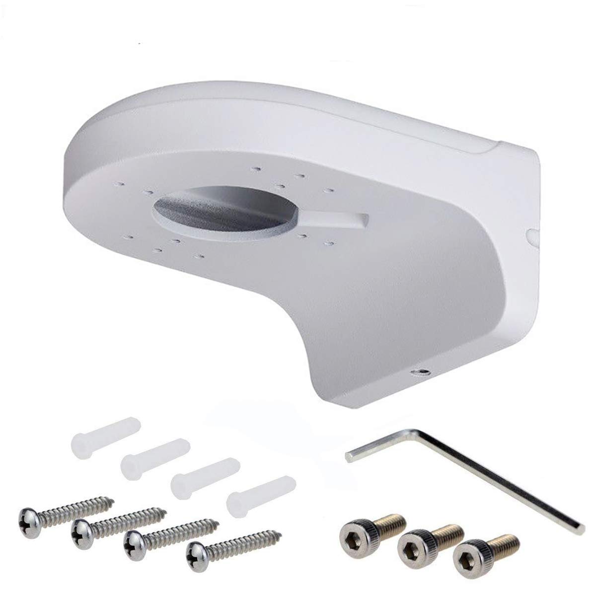 HCDIM PFB204W Wall Mount Bracket Aluminum Alloy Waterproof for Dahua Dome IP Camera, HDW4631C-A, HDBW4431R-ZS, HDBW4431R-S, HDBW4431R-AS Series