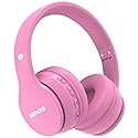 MIDOLA Kids Headphones Bluetooth 5.4 Wireless 68H Play Time Volume Limit 85/94dB Over-Ear Foldable Headset,Type-C Fast Charging,with Wired Aux Mic…