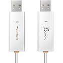 j5create Wormhole Switch USB Transfer Adapter: Seamlessly Share Files, Keyboard, and Mouse Between Win/Mac, Win/Win, and Mac/Mac (JUC400)