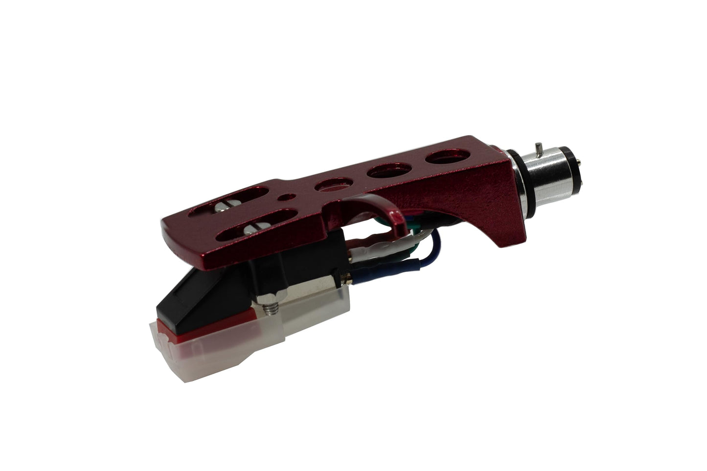 My Needle Store MG09+HS - Pre-Mounted Turntable Cartridge, Conical Stylus, fits most 1/2" SME Turntable featuring a Curved Tonearm, Multiple Headshell