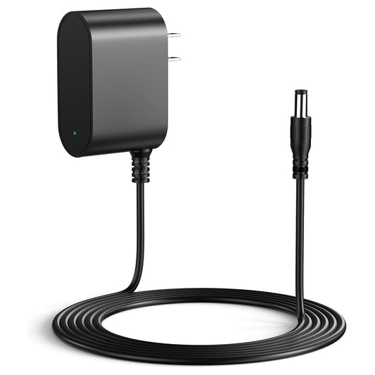 WUKUR Replacement for Crosley Record Player Power Cord, 9V Adapter for Crosley Cruiser Portable Turntable Record Player CR8005A CR221 CR8005C I II…