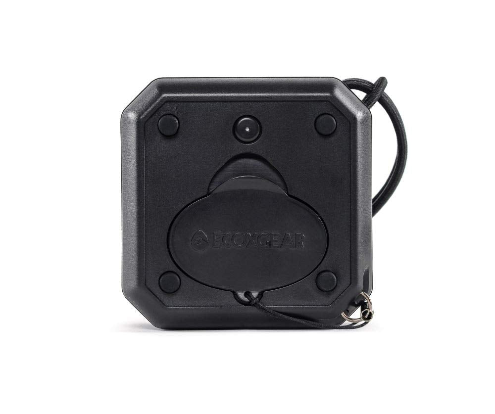 ECOXGEAR EcoPebble Lite GDI-EXPLT501 Rugged Waterproof Floating Portable Bluetooth Wireless 5-Watt Mini Smart Speaker (Black)