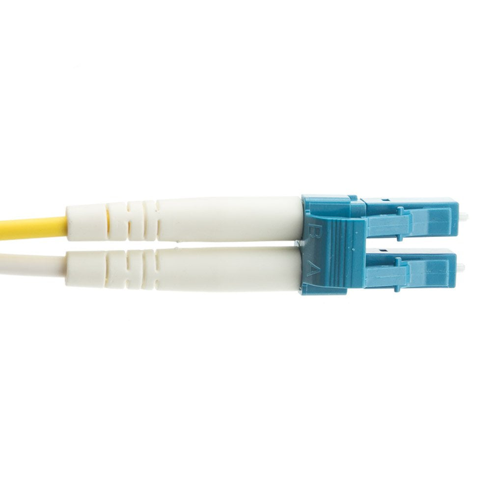 CableWholesale LC to SC OS2 Singlemode Duplex Fiber Patch Cord, 5m/16.5ft
