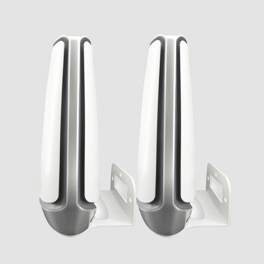 Sturdy Metal Made Wall Mount Compatible with Orbi WiFi 6, Stand Holder Bracket for Orbi Mesh WiFi 6 System RBK850 RBK851 RBK852 RBK853, RBRE963(2pcs)