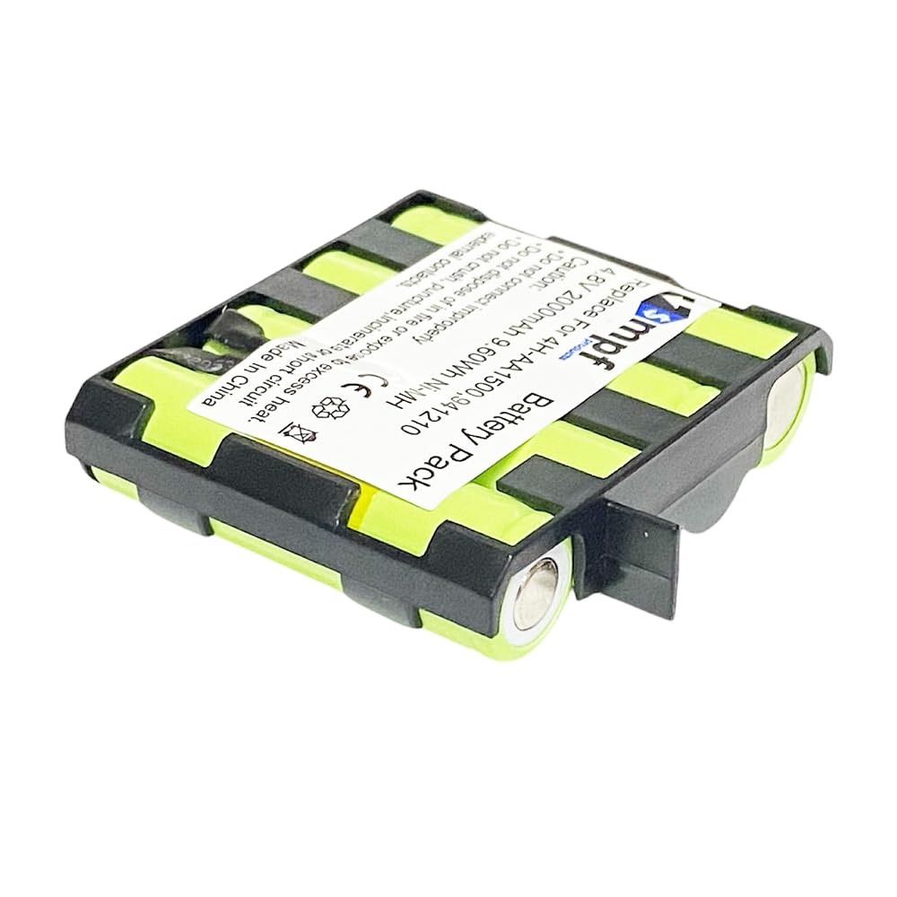MPF Products 2000mAh 4H-AA1500, 941210 Battery Compatible with Compex Energy Mi-Ready, Edge, Fit 1.0, Fit 3.0, Full Fitness, Mi-Sport, Mi-Fitness…